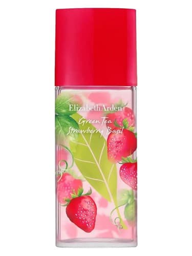 Green Tea Strawberry Basil - گرین تی استرابری بیزیل