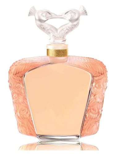 Lalique de Lalique Deux Paons Crystal Flacon - Flacon کریستال لالیک د لالیک دیو پاونز