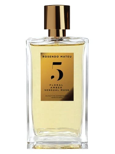 Rosendo Mateu Nº 5 Floral, Amber, Sensual Musk - روزندو متئو نامبر ۵ فلورال آمبر سنسوال ماسک