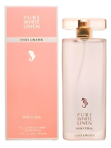 Pure White Linen Pink Coral - پیور وایت لینن پینک کورال