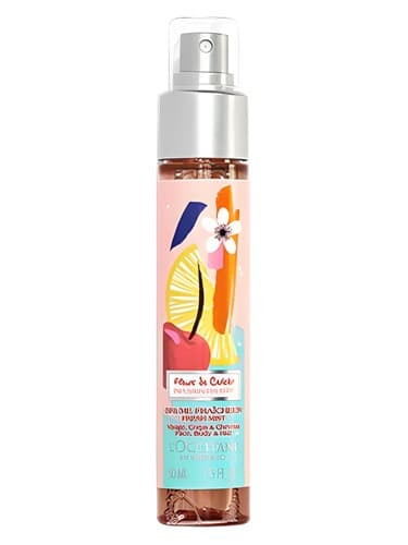 Brume Fraîcheur Parfumée Fleurs de Cerisier Infusion Fruitée 