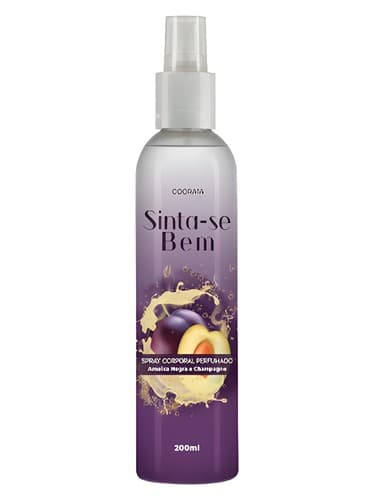 Sinta-se Bem Ameixa Negra e Champagne